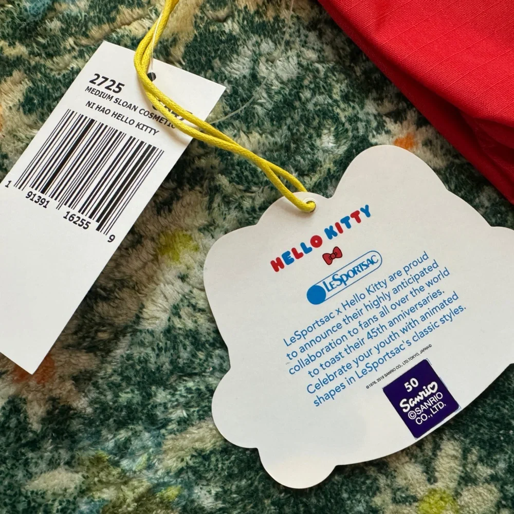 LeSportsac Red Hello Kitty Kids Pouch - Picture 4 of 5